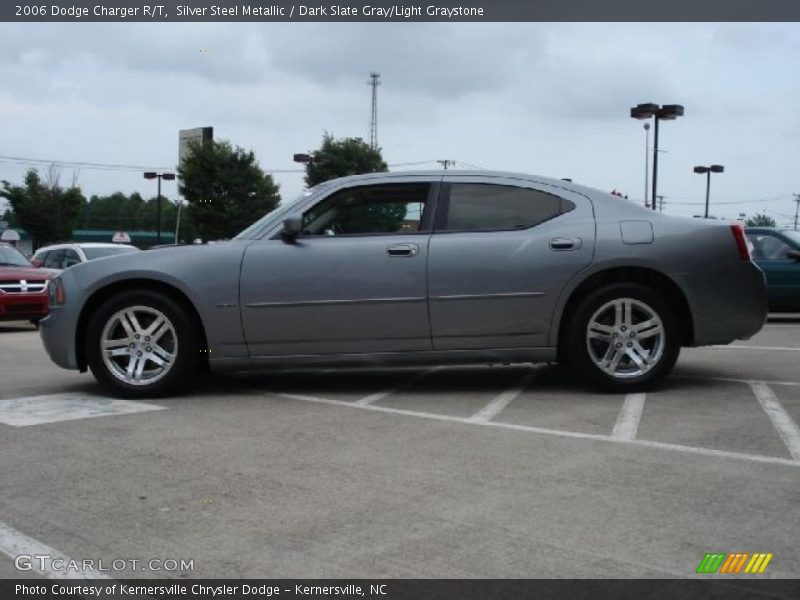 Silver Steel Metallic / Dark Slate Gray/Light Graystone 2006 Dodge Charger R/T