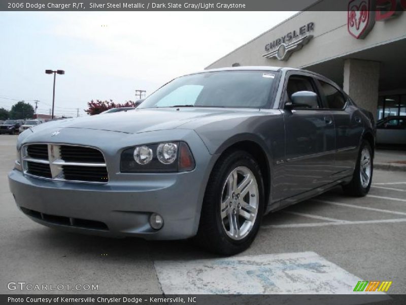 Silver Steel Metallic / Dark Slate Gray/Light Graystone 2006 Dodge Charger R/T