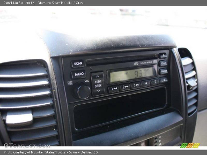 Diamond Silver Metallic / Gray 2004 Kia Sorento LX
