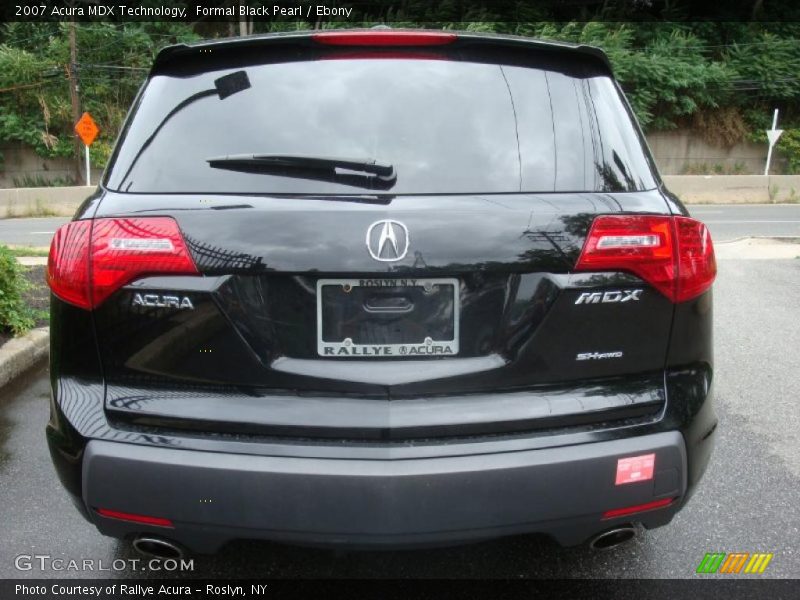 Formal Black Pearl / Ebony 2007 Acura MDX Technology