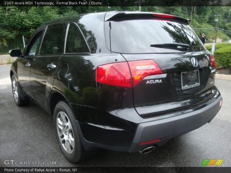 Formal Black Pearl / Ebony 2007 Acura MDX Technology