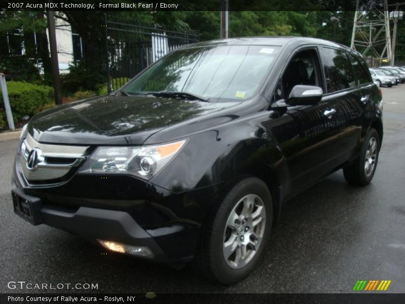 Formal Black Pearl / Ebony 2007 Acura MDX Technology