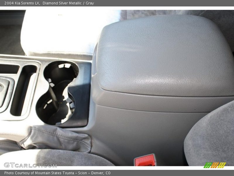 Diamond Silver Metallic / Gray 2004 Kia Sorento LX