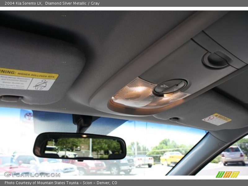 Diamond Silver Metallic / Gray 2004 Kia Sorento LX