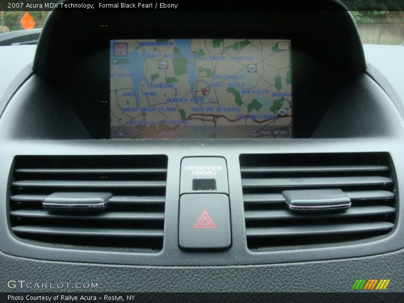 Formal Black Pearl / Ebony 2007 Acura MDX Technology