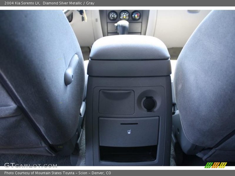 Diamond Silver Metallic / Gray 2004 Kia Sorento LX