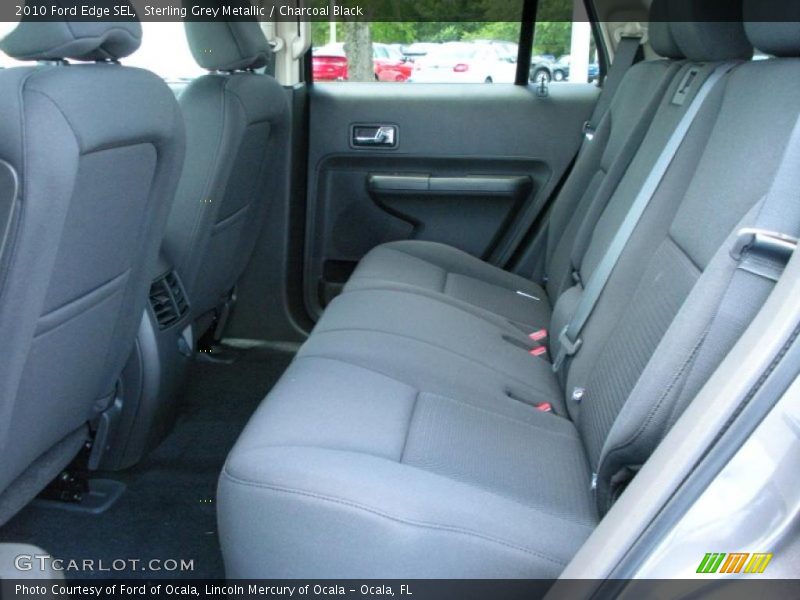 Sterling Grey Metallic / Charcoal Black 2010 Ford Edge SEL