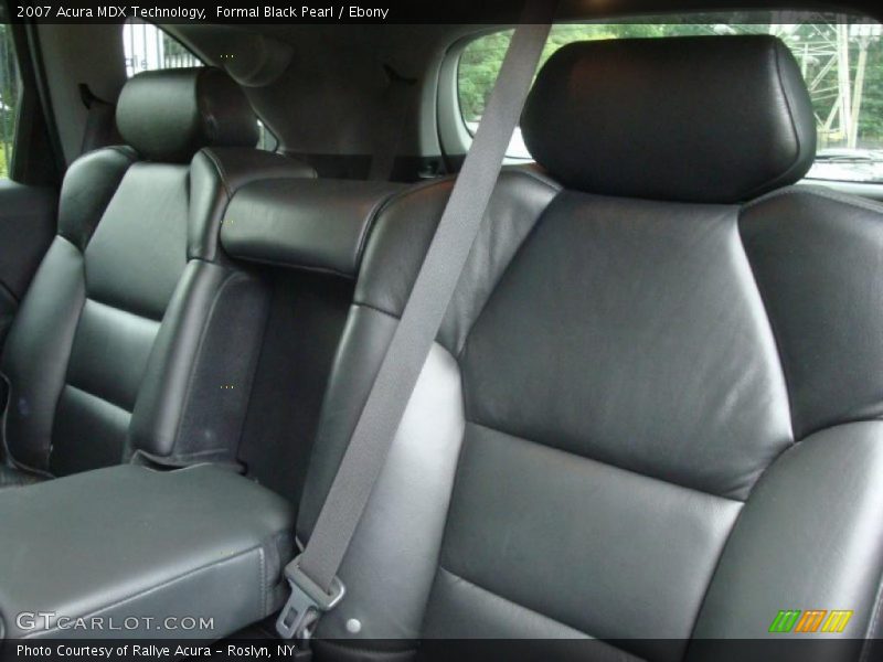 Formal Black Pearl / Ebony 2007 Acura MDX Technology