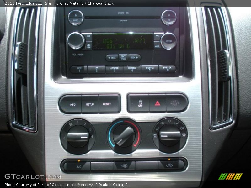 Sterling Grey Metallic / Charcoal Black 2010 Ford Edge SEL