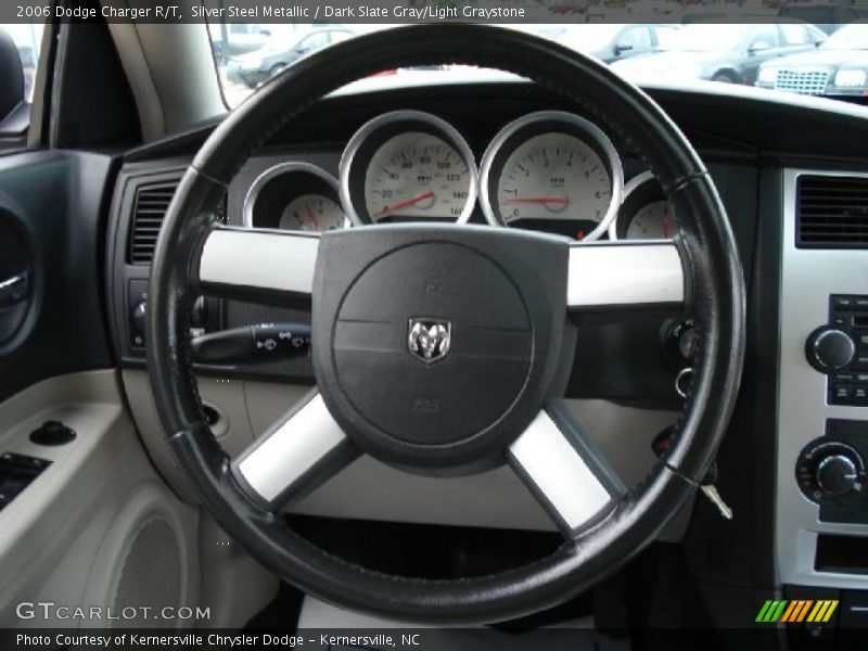Silver Steel Metallic / Dark Slate Gray/Light Graystone 2006 Dodge Charger R/T