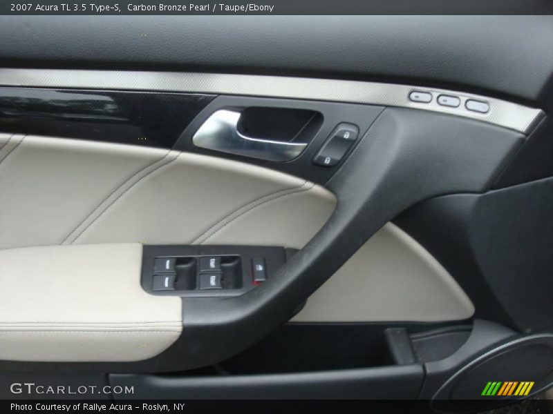 Carbon Bronze Pearl / Taupe/Ebony 2007 Acura TL 3.5 Type-S