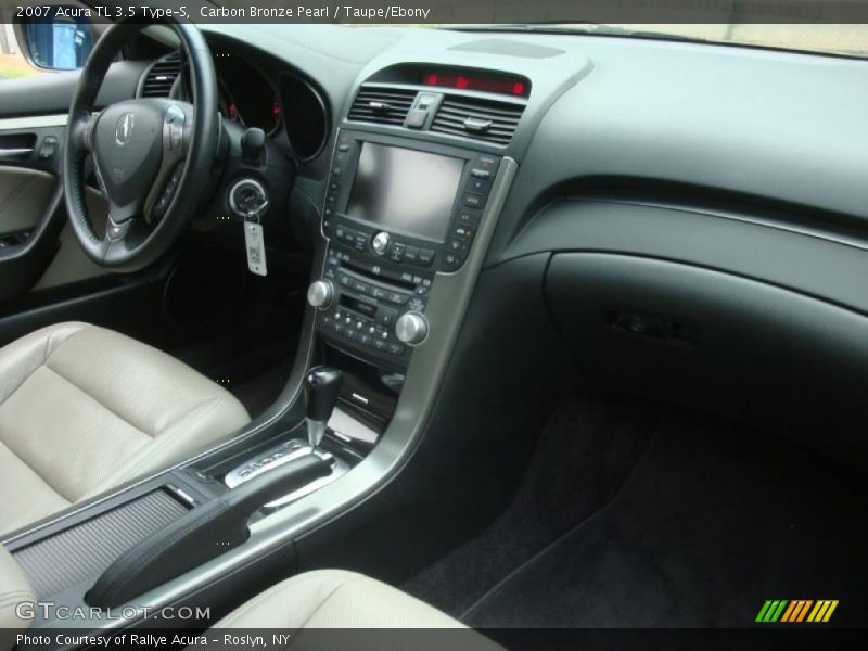 Carbon Bronze Pearl / Taupe/Ebony 2007 Acura TL 3.5 Type-S