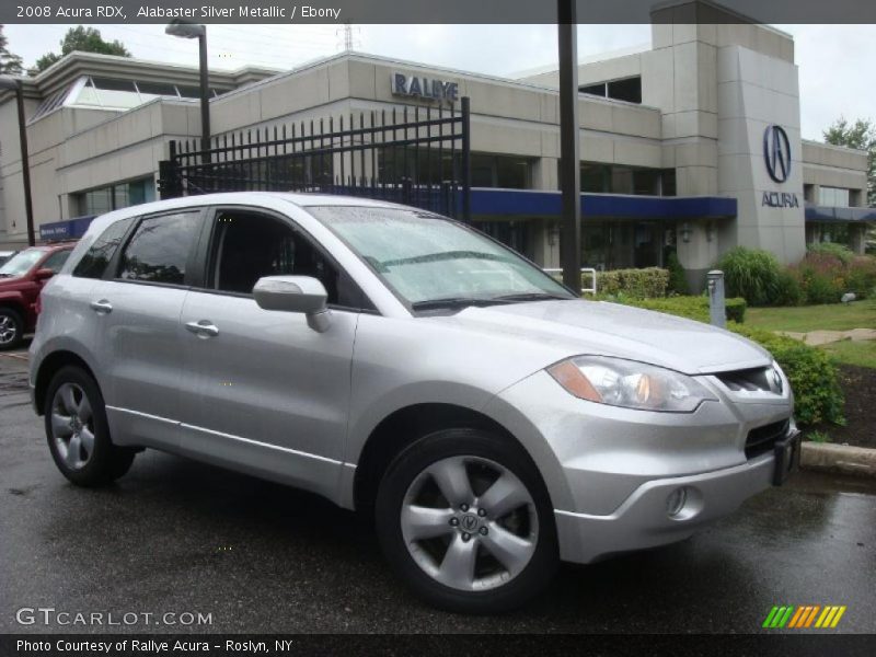 Alabaster Silver Metallic / Ebony 2008 Acura RDX