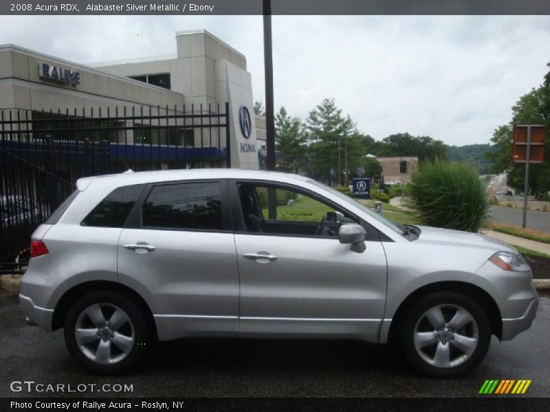 Alabaster Silver Metallic / Ebony 2008 Acura RDX