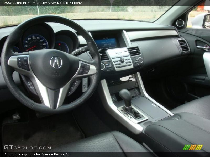 Alabaster Silver Metallic / Ebony 2008 Acura RDX