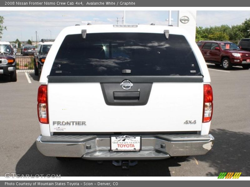 Avalanche White / Graphite 2008 Nissan Frontier Nismo Crew Cab 4x4