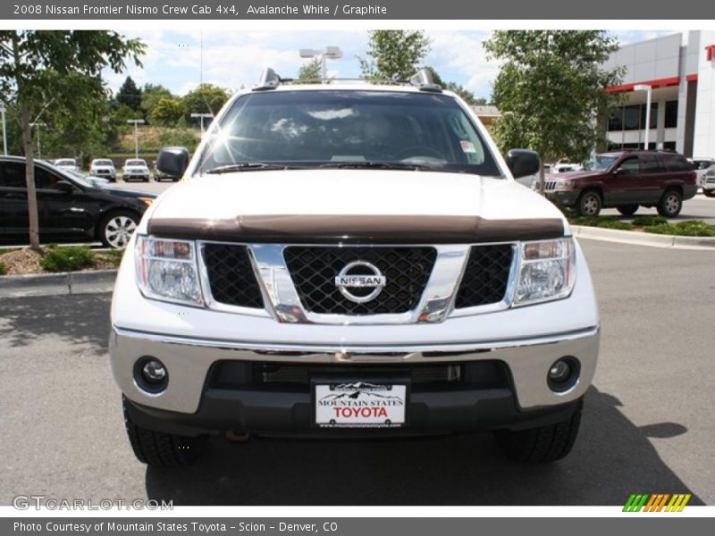 Avalanche White / Graphite 2008 Nissan Frontier Nismo Crew Cab 4x4