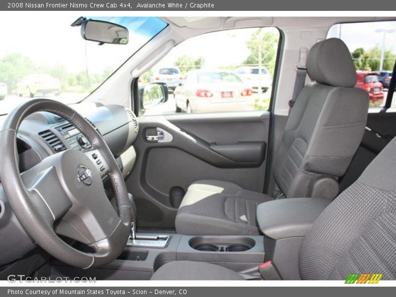 Avalanche White / Graphite 2008 Nissan Frontier Nismo Crew Cab 4x4