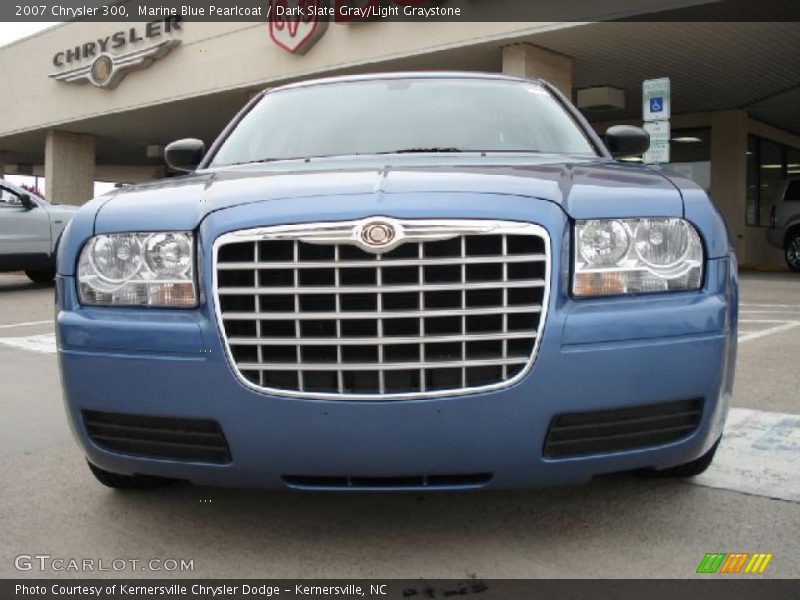 Marine Blue Pearlcoat / Dark Slate Gray/Light Graystone 2007 Chrysler 300