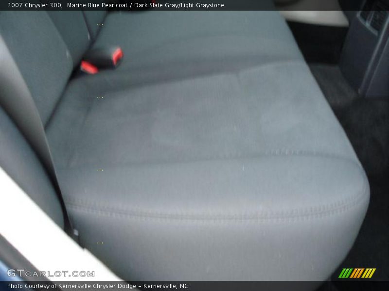Marine Blue Pearlcoat / Dark Slate Gray/Light Graystone 2007 Chrysler 300