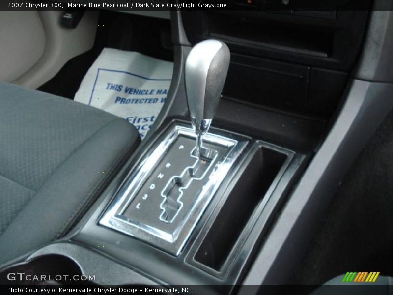 Marine Blue Pearlcoat / Dark Slate Gray/Light Graystone 2007 Chrysler 300