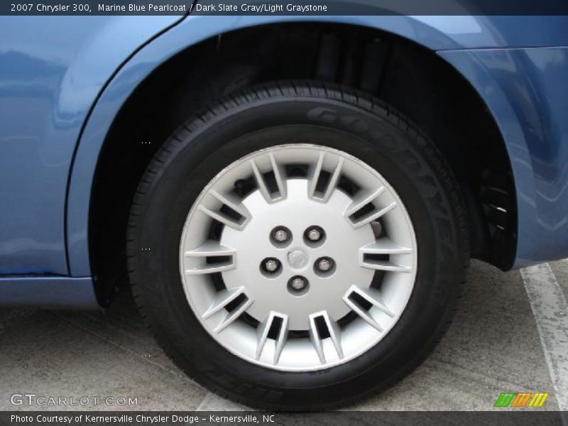 Marine Blue Pearlcoat / Dark Slate Gray/Light Graystone 2007 Chrysler 300