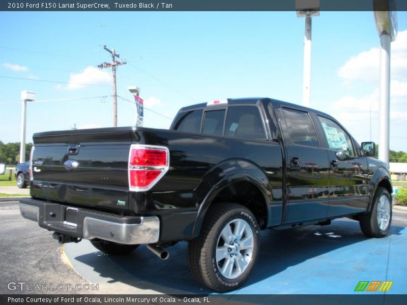 Tuxedo Black / Tan 2010 Ford F150 Lariat SuperCrew