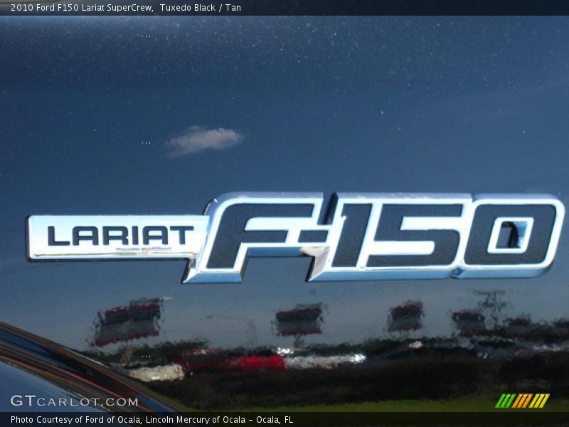 Tuxedo Black / Tan 2010 Ford F150 Lariat SuperCrew