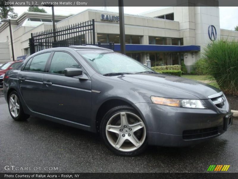 Anthracite Metallic / Ebony 2004 Acura TL 3.2