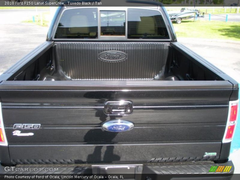 Tuxedo Black / Tan 2010 Ford F150 Lariat SuperCrew