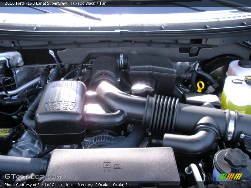 Tuxedo Black / Tan 2010 Ford F150 Lariat SuperCrew