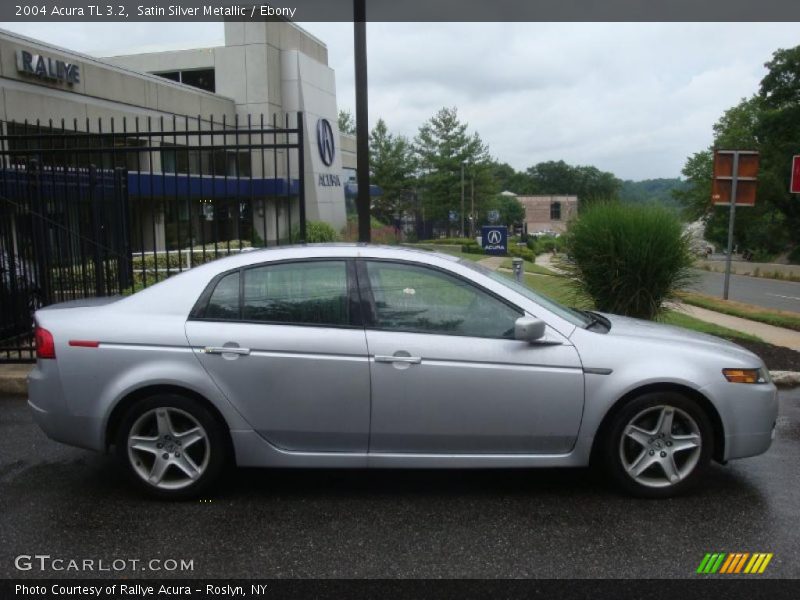 Satin Silver Metallic / Ebony 2004 Acura TL 3.2