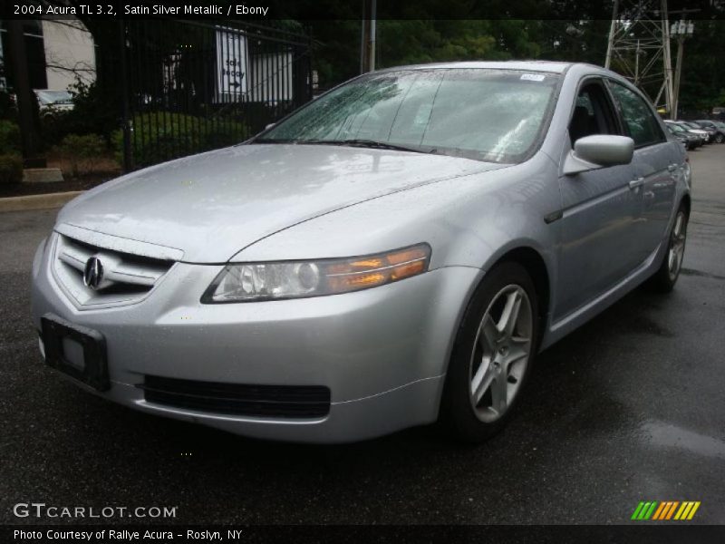 Satin Silver Metallic / Ebony 2004 Acura TL 3.2