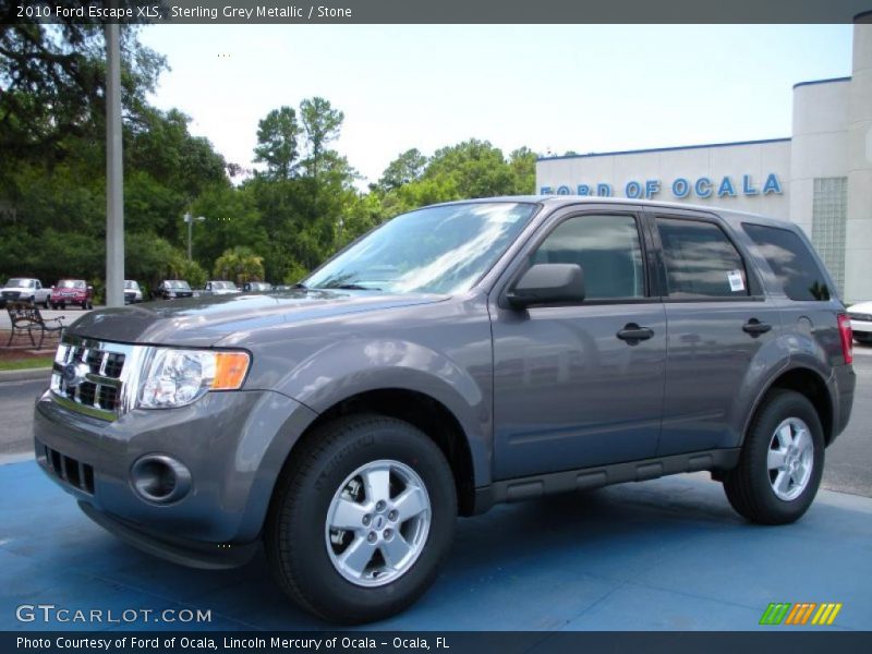 Sterling Grey Metallic / Stone 2010 Ford Escape XLS