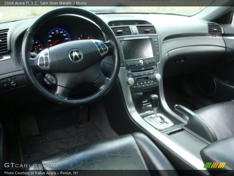 Satin Silver Metallic / Ebony 2004 Acura TL 3.2