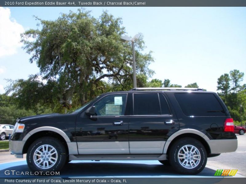 Tuxedo Black / Charcoal Black/Camel 2010 Ford Expedition Eddie Bauer 4x4