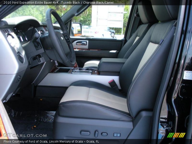 Tuxedo Black / Charcoal Black/Camel 2010 Ford Expedition Eddie Bauer 4x4