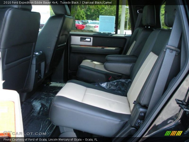Tuxedo Black / Charcoal Black/Camel 2010 Ford Expedition Eddie Bauer 4x4