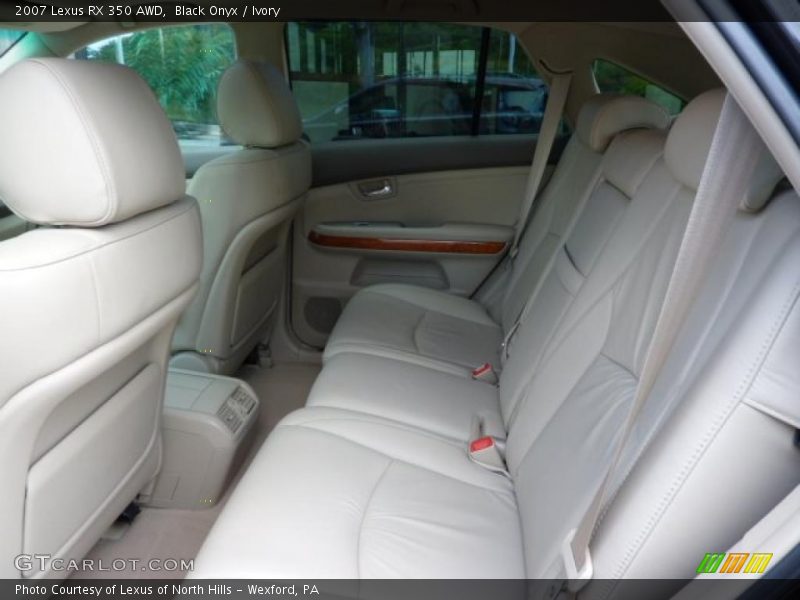 Black Onyx / Ivory 2007 Lexus RX 350 AWD