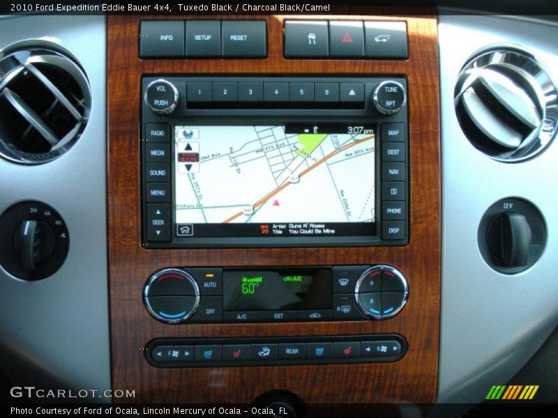Tuxedo Black / Charcoal Black/Camel 2010 Ford Expedition Eddie Bauer 4x4