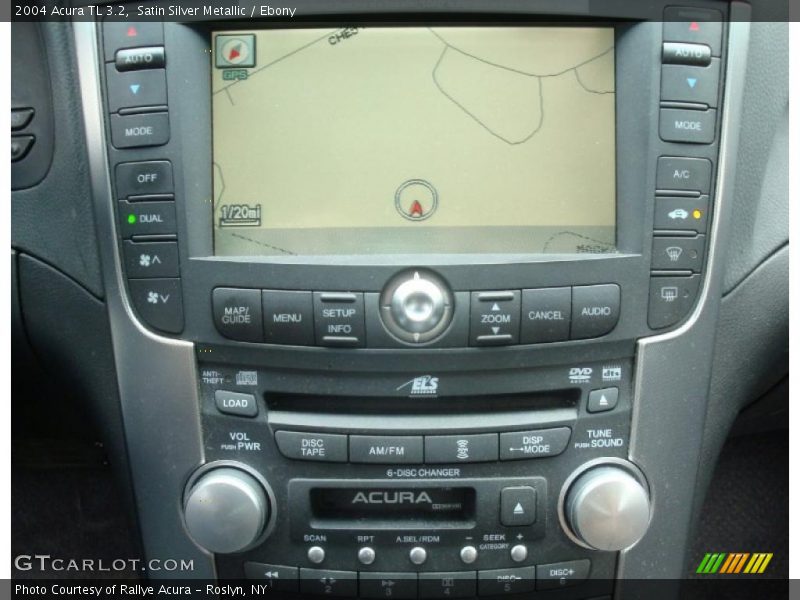 Satin Silver Metallic / Ebony 2004 Acura TL 3.2