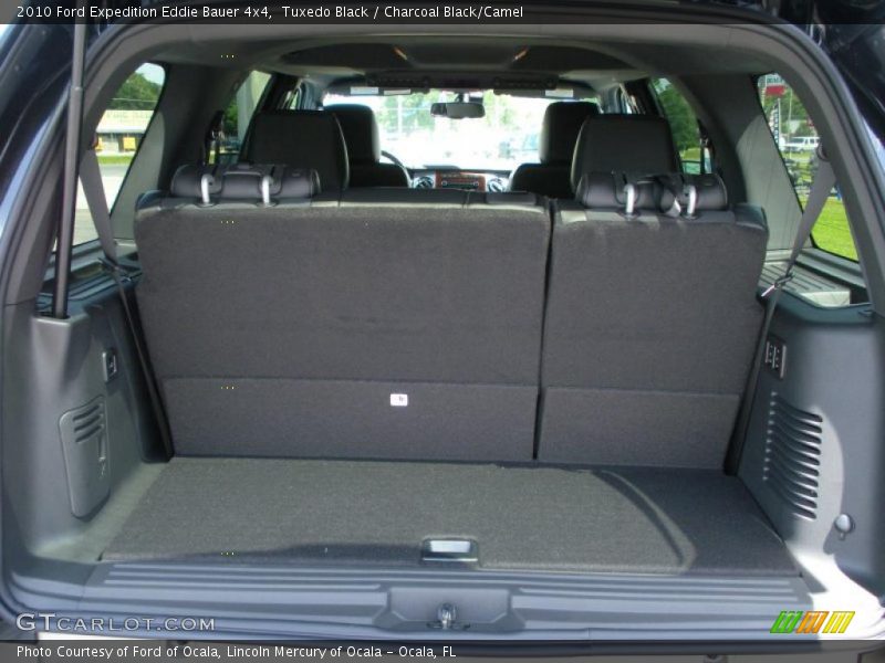 Tuxedo Black / Charcoal Black/Camel 2010 Ford Expedition Eddie Bauer 4x4