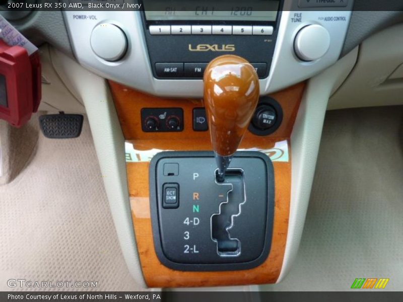 Black Onyx / Ivory 2007 Lexus RX 350 AWD