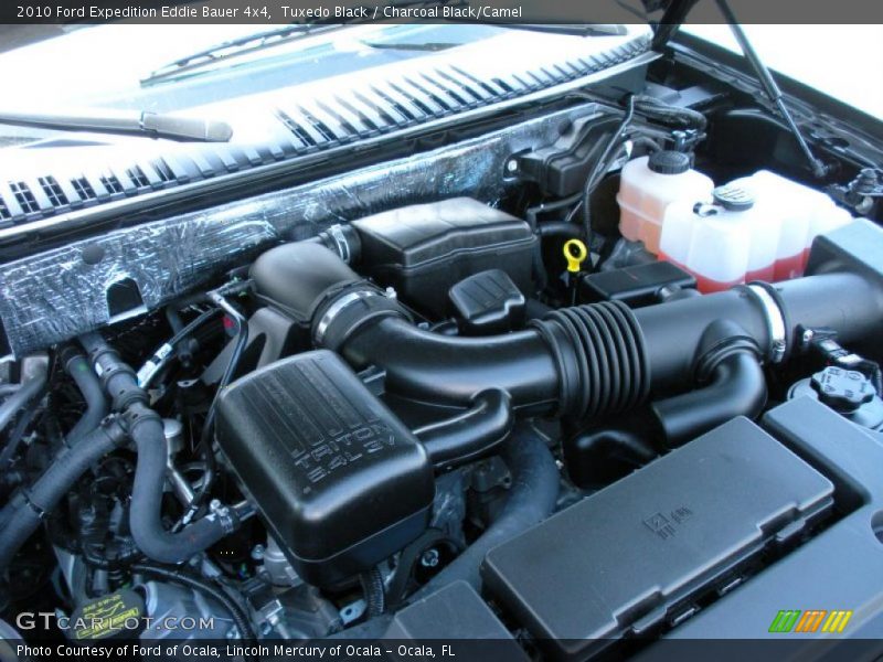 Tuxedo Black / Charcoal Black/Camel 2010 Ford Expedition Eddie Bauer 4x4