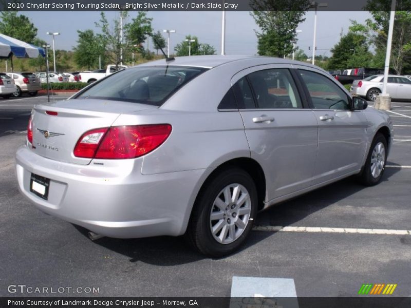 Bright Silver Metallic / Dark Slate Gray 2010 Chrysler Sebring Touring Sedan