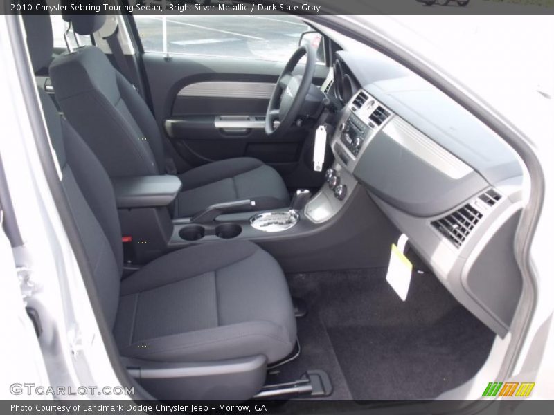 Bright Silver Metallic / Dark Slate Gray 2010 Chrysler Sebring Touring Sedan