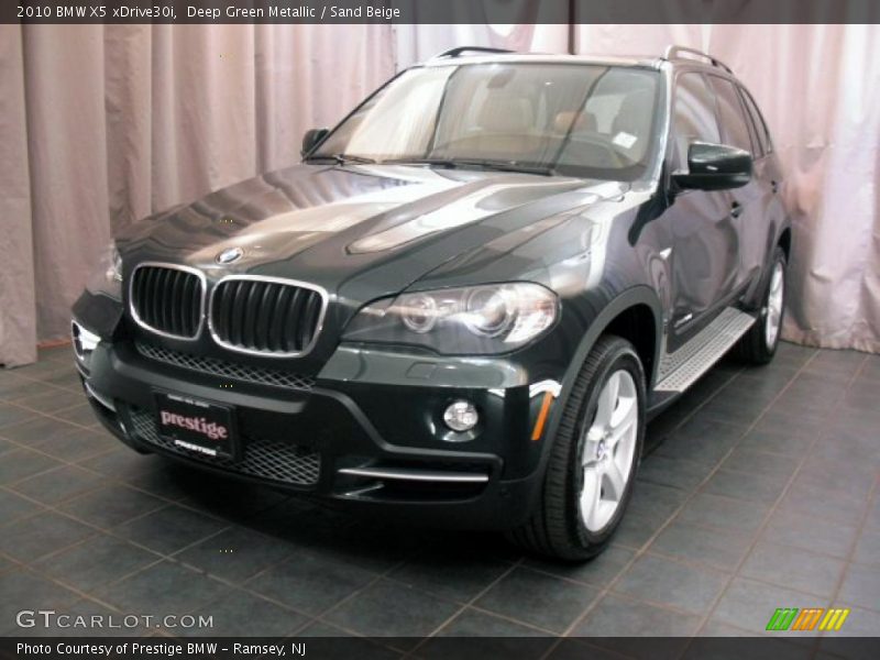 Deep Green Metallic / Sand Beige 2010 BMW X5 xDrive30i