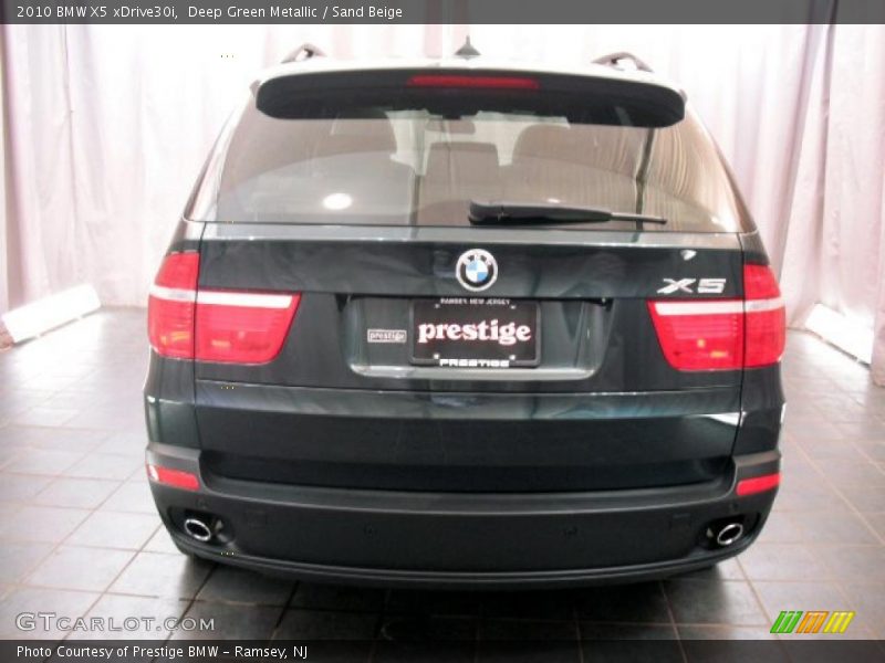 Deep Green Metallic / Sand Beige 2010 BMW X5 xDrive30i