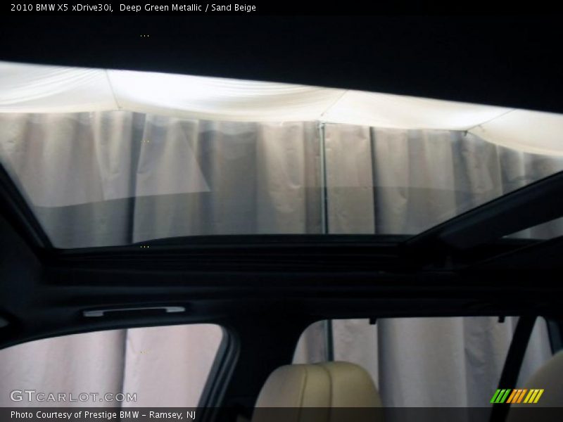 Deep Green Metallic / Sand Beige 2010 BMW X5 xDrive30i
