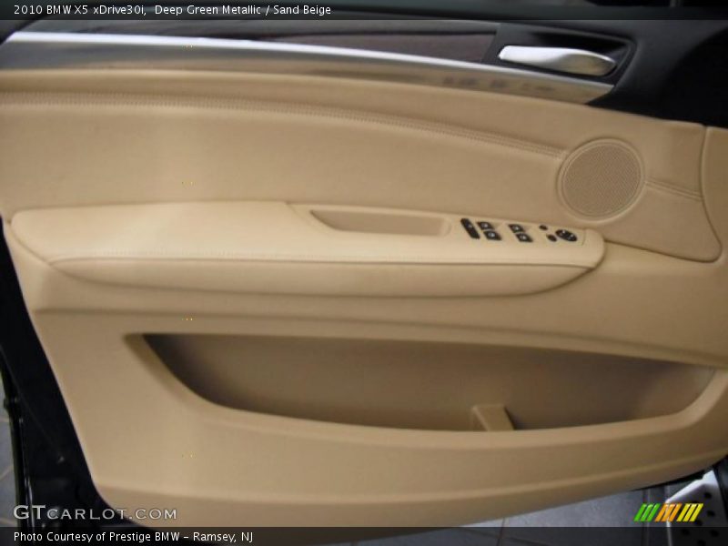 Deep Green Metallic / Sand Beige 2010 BMW X5 xDrive30i